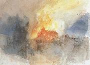 Joseph Mallord William Turner Fire oil on canvas